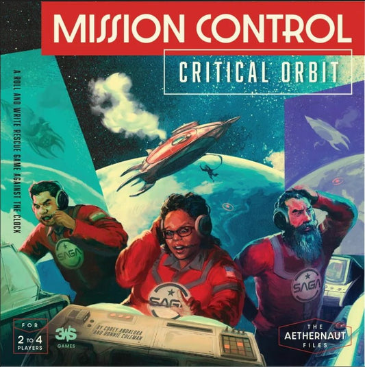 Mission Control: Critical Orbit Board Game 3WS Games