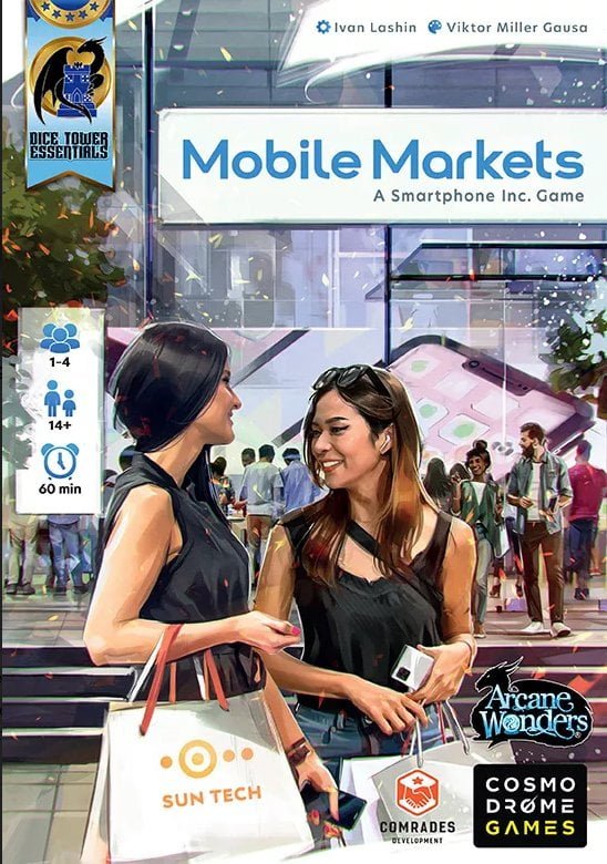 Mobile Markets: A Smartphone Inc. Game Board Game Arcane Wonders