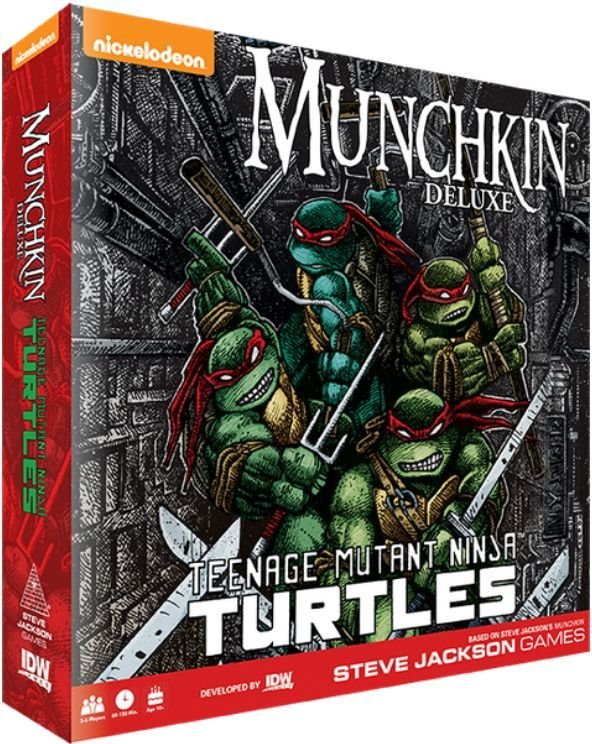 Munchkin: Teenage Mutant Ninja Turtles Deluxe Card Game IDW