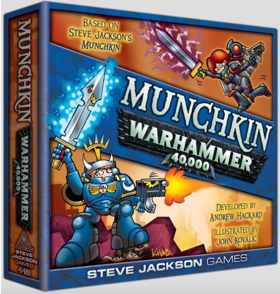 Munchkin Warhammer 40,000 Card Game Steve Jackson Games