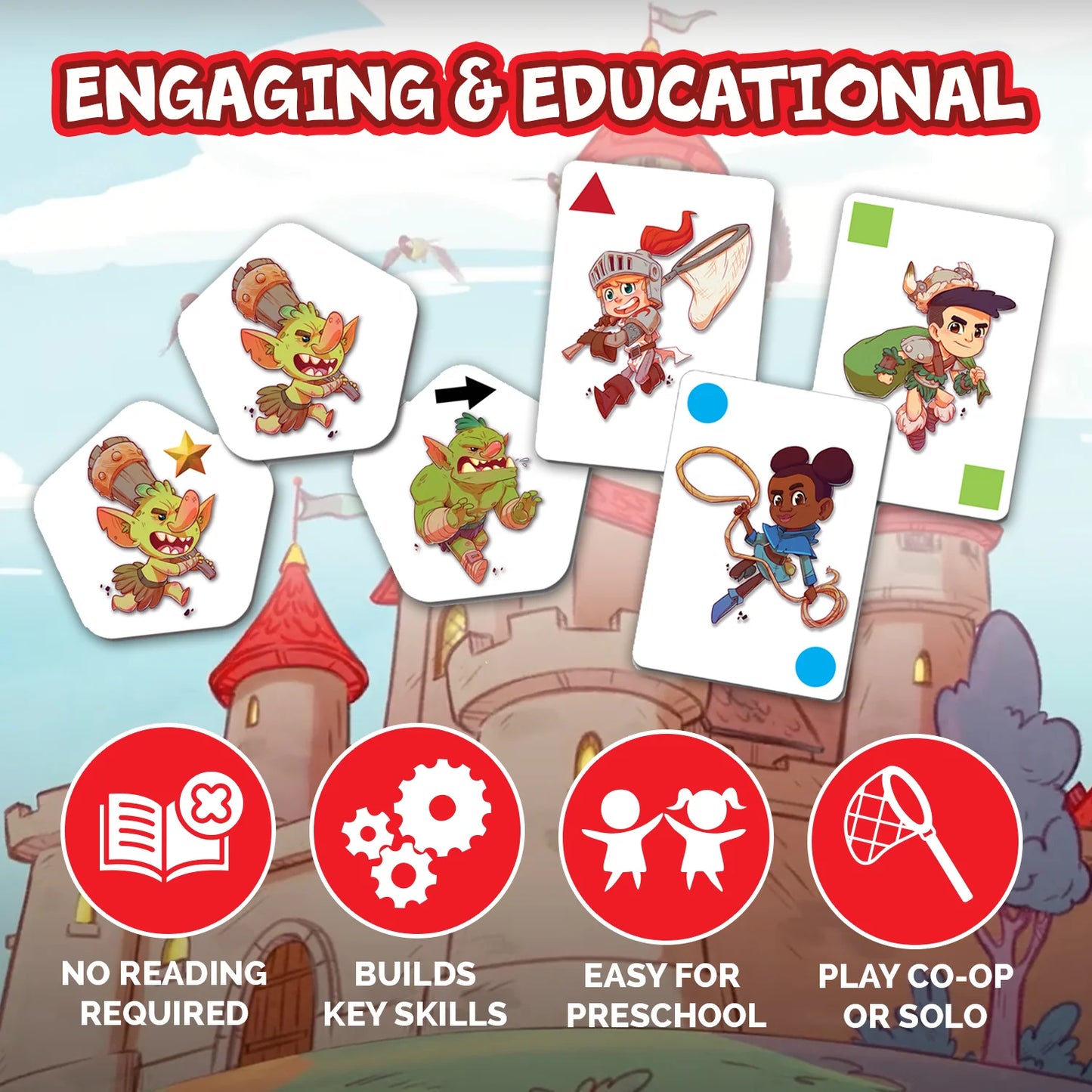 My First Castle Panic Kids Board Game Fireside Games