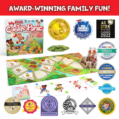 My First Castle Panic Kids Board Game Fireside Games