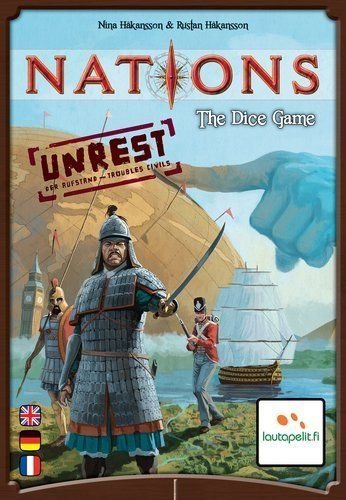 Nations: The Dice Game - Unrest Board Game Lautapelit