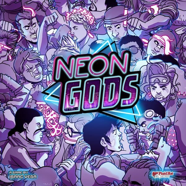 Neon Gods Board Game Plaid Hat Games