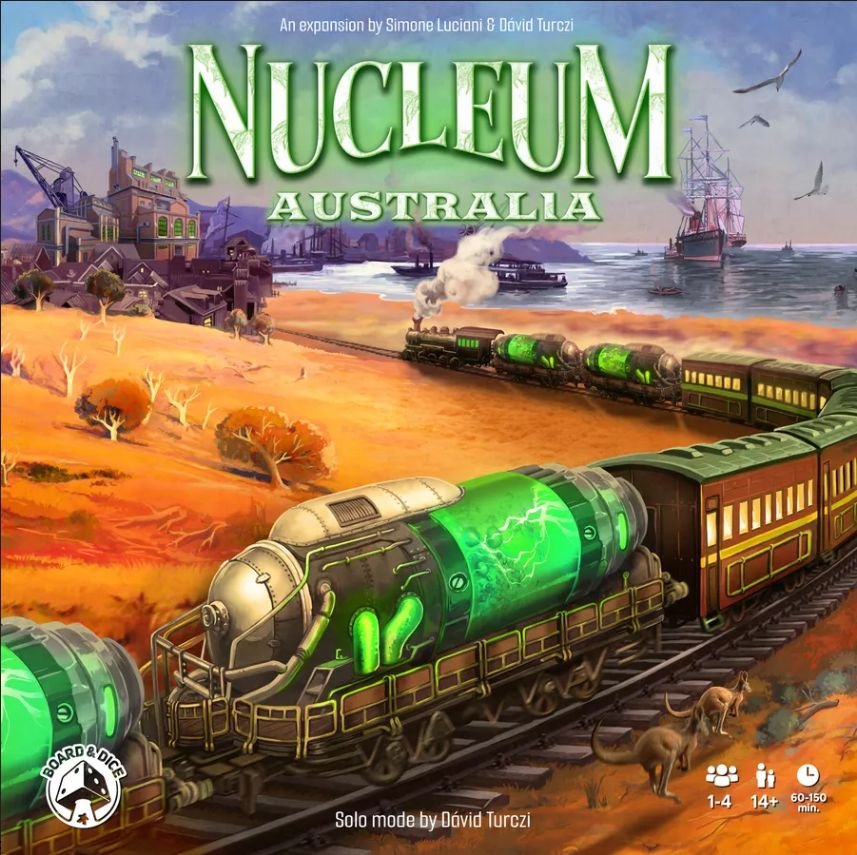 Nucleum: Australia Board Game Board&amp;DIce