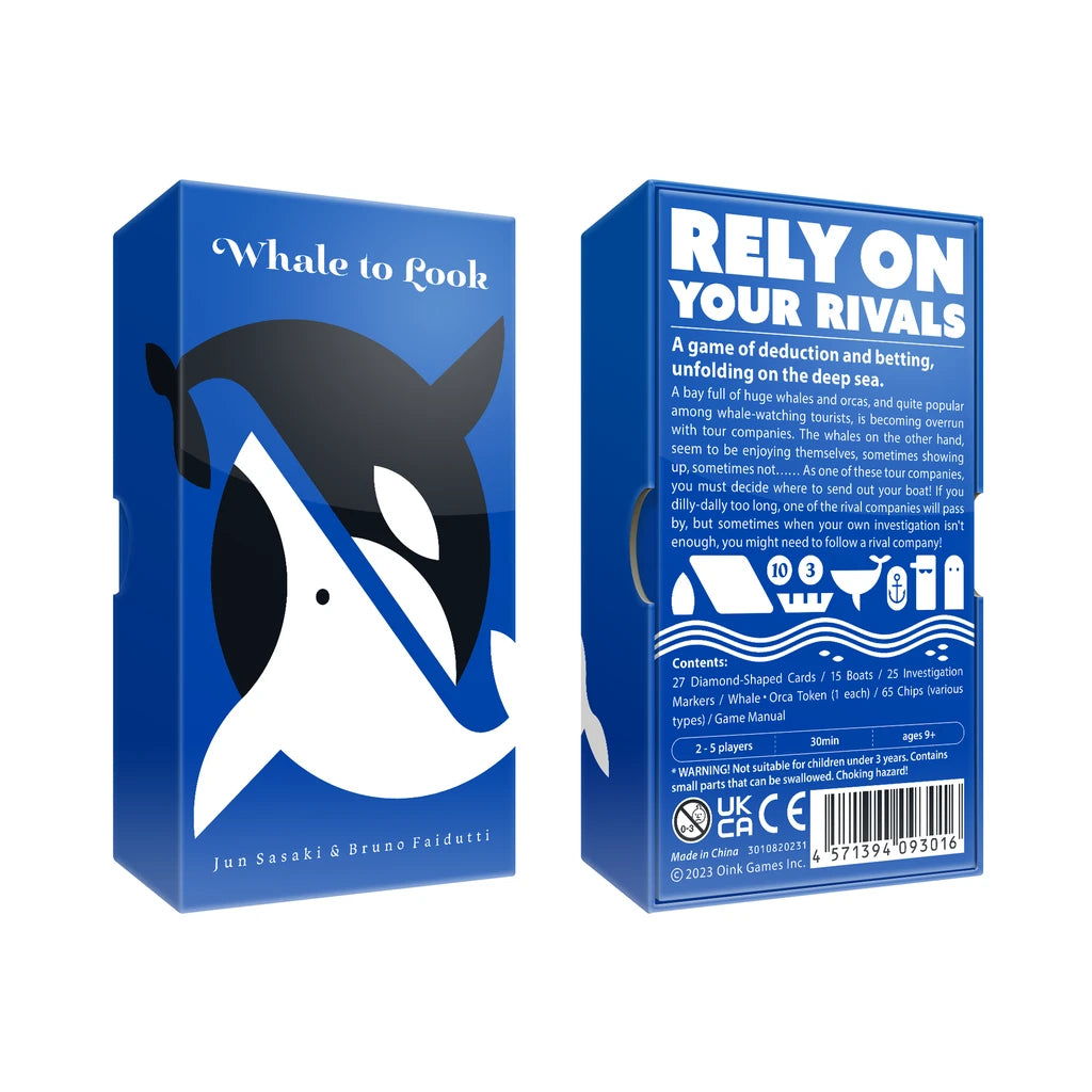 Whale to Look Board Game Oink Games