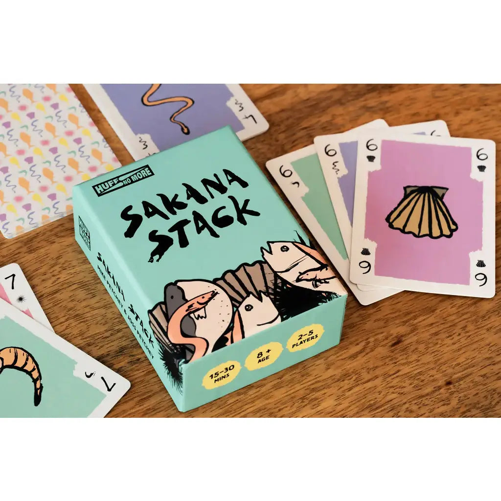 Stack Card Game Sakana Stack | Card Game | Buy Online – Meeples Corner