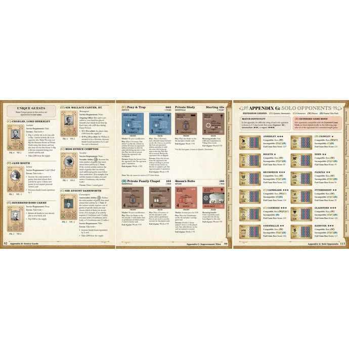 Obsession: Universal Rules Compendium Accessories Kayenta Games