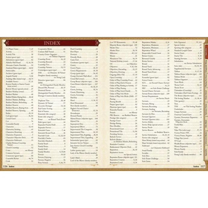 Obsession: Universal Rules Compendium Accessories Kayenta Games