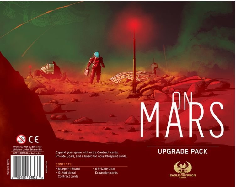 On Mars (Kickstarter Edition) Board Game Eagle Games