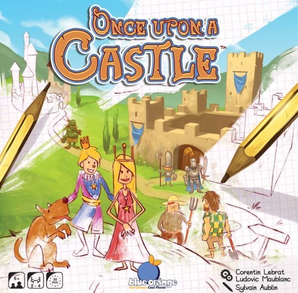 Once Upon a Castle Board Game Blue Orange Games