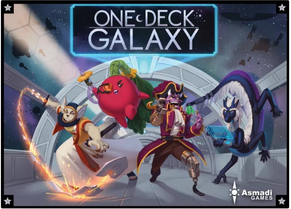 One Deck Galaxy Card Game Asmadi Games