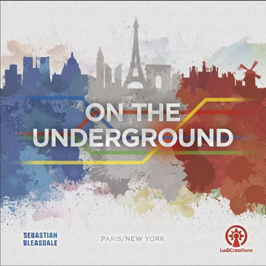 On the Underground: Paris / New York Board Game LudiCreations