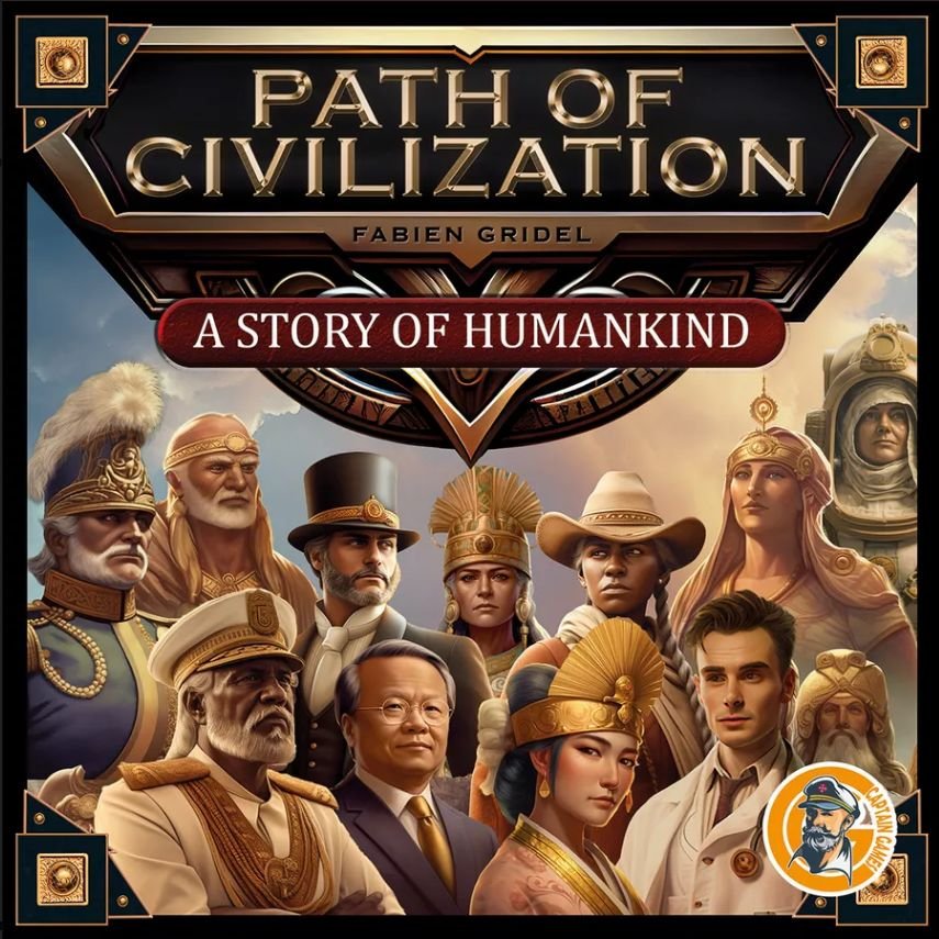 Path of Civilization Board Game Captain Games