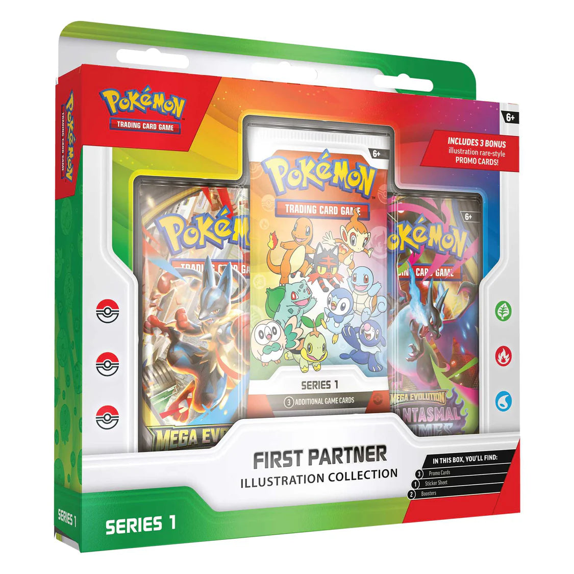 Pokémon TCG: First Partner Illustration Collection - Series 1 Trading Cards Pokemon Company
