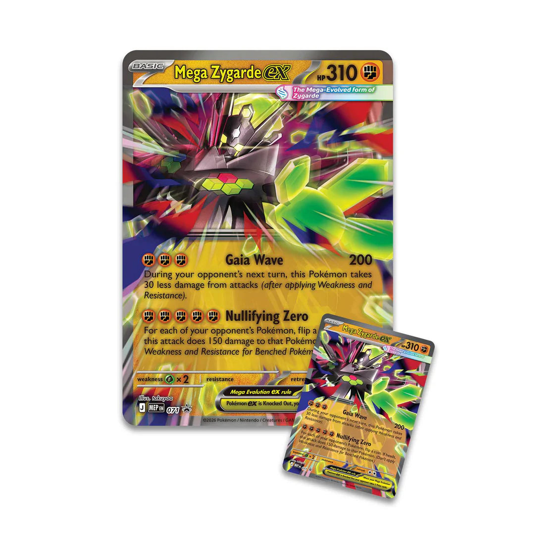 Mega Zygarde ex Premium Collection Trading Cards Pokemon Company