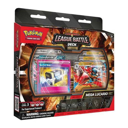 Mega Lucario ex League Battle Decks Trading Cards Pokemon Company