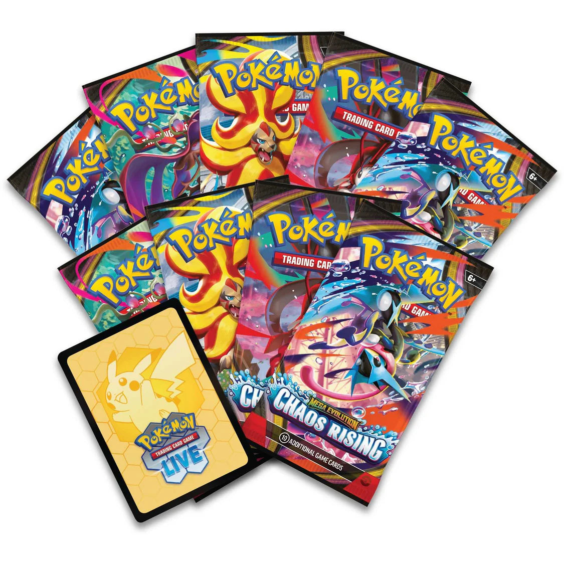 Mega Evolution Chaos Rising - Elite Trainer Box Trading Cards Pokemon Company