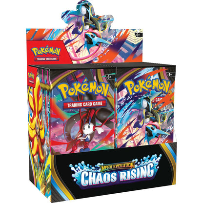 Mega Evolution Chaos Rising - Sealed Booster Box Trading Cards Pokemon Company