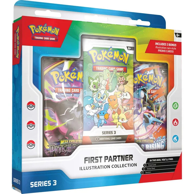 Pokémon TCG: First Partner Illustration Collection - Series 3 Trading Cards Pokemon Company