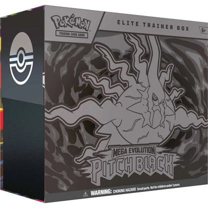 Pokémon TCG: Mega Evolution Pitch Black - Elite Trainer Box Trading Cards Pokemon Company