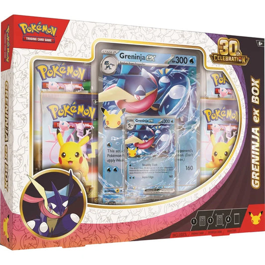 Pokémon TCG: ex Box - Greninja - 30th Celebration Trading Cards Pokemon Company