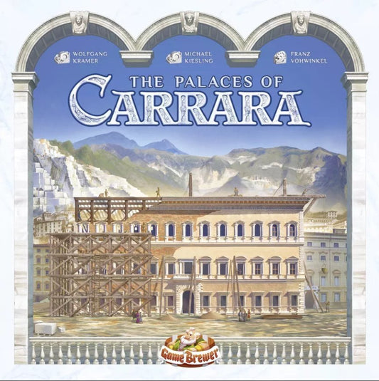 The Palaces of Carrara (Second Edition) Board Game Game Brewer