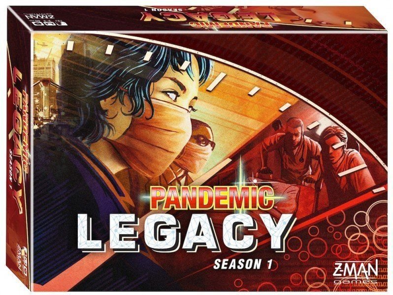 Pandemic: Legacy - Season 1 (Red Box) Board Game Z-Man Games