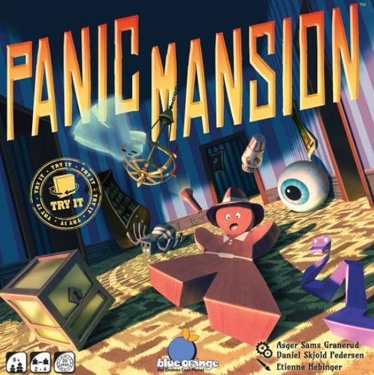 Panic Mansion Board Game Blue Orange Games