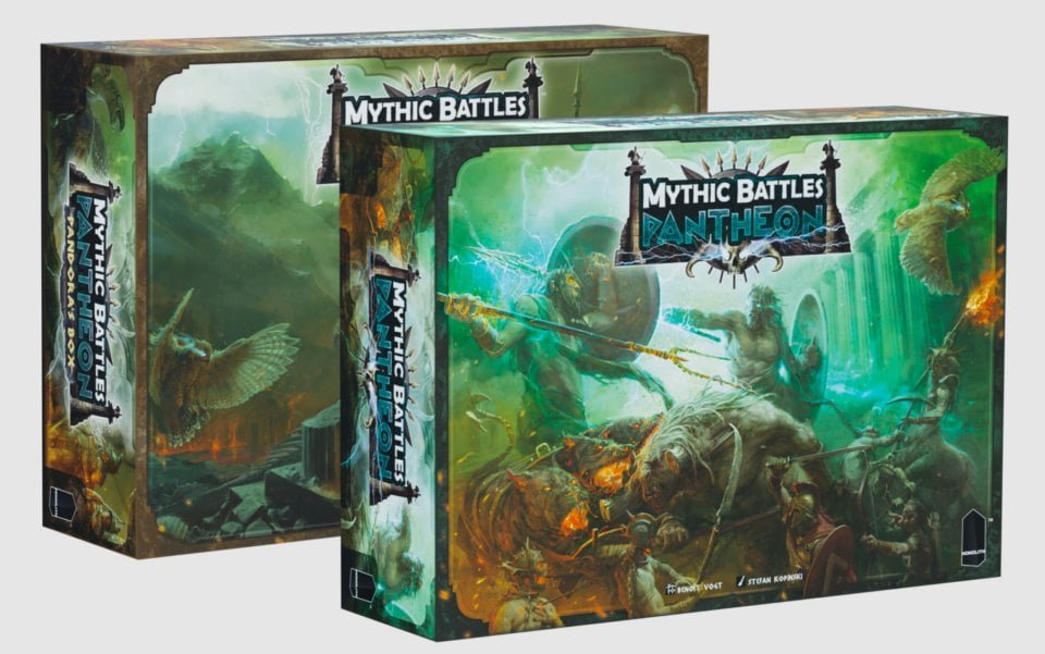 Mythic Battles: Pantheon (incl. Pandora's Box) Board Game Monolith