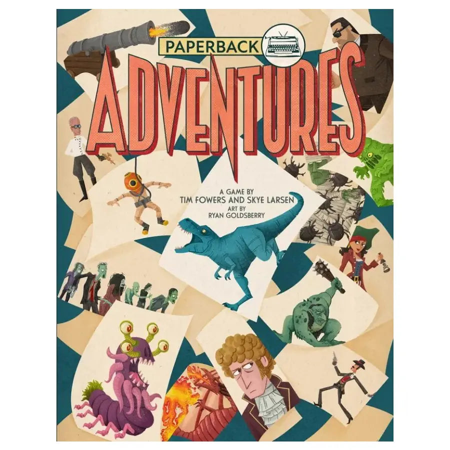 Paperback Adventures Card Game Fowers Games