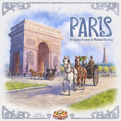 Paris Board Game Game Brewer