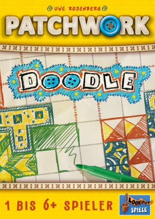 Patchwork Doodle Board Game Lookout Games