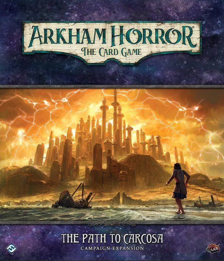 Arkham Horror: The Card Game – The Path to Carcosa: Campaign Expansion Card Game Fantasy Flight Games