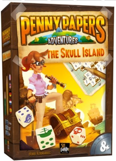 Penny Papers Adventures: Skull Island Board Game Sit Down!