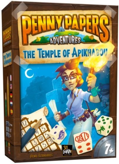 Penny Papers Adventures: The Temple of Apikhabou Board Game Sit Down!