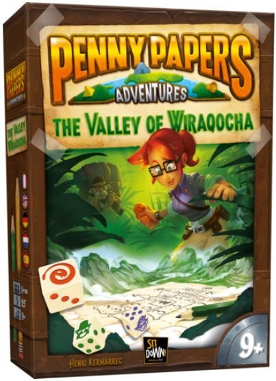 Penny Papers Adventures: Valley of Wiraqocha Board Game Sit Down!