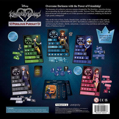 Disney's Kingdom Hearts Perilous Pursuit Board Game USAopoly