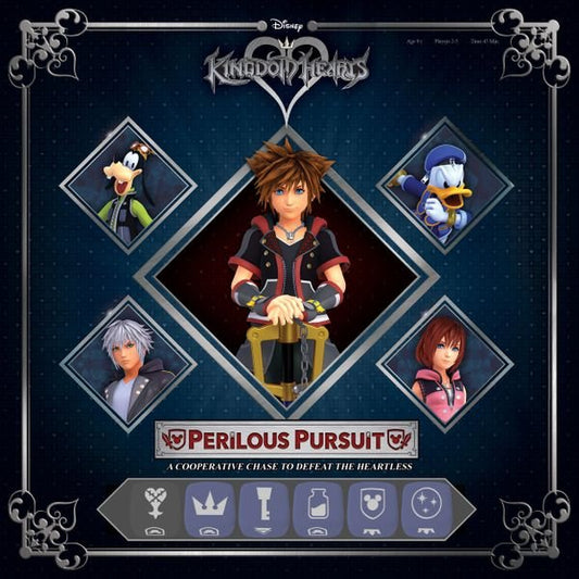 Disney's Kingdom Hearts Perilous Pursuit Board Game USAopoly