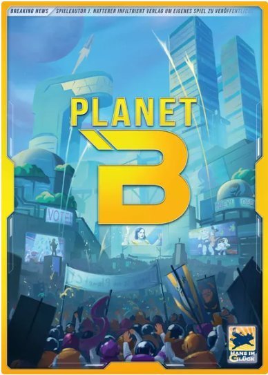 Planet B Board Game Z-Man Games