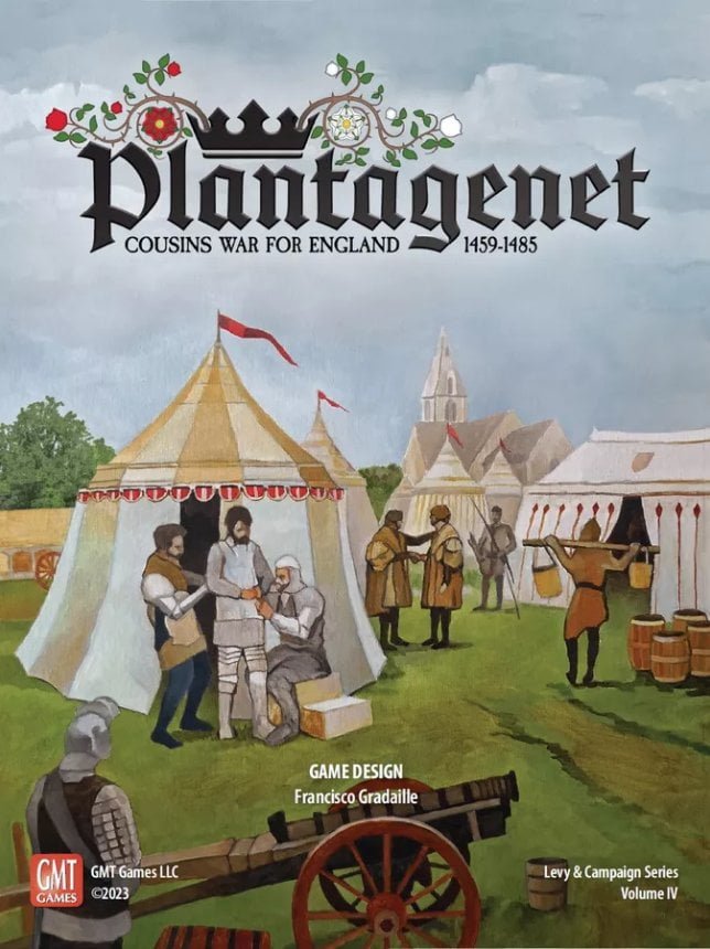 Plantagenet: Cousins' War for England, 1459 - 1485 Board Game GMT Games