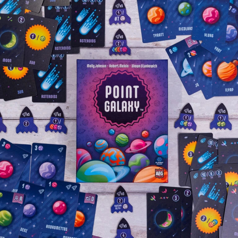 Point Galaxy Card Game Card Game Flatout Games
