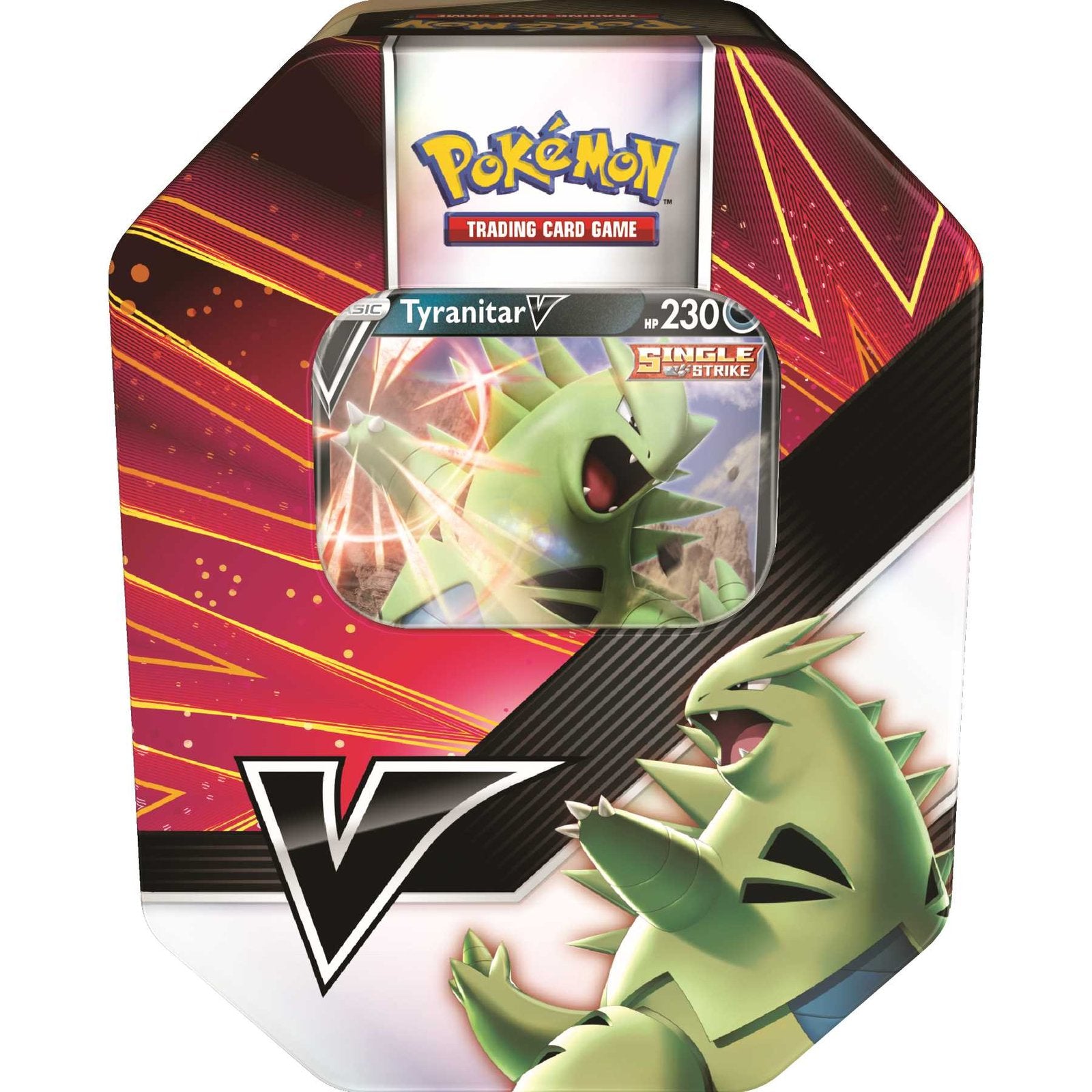 Pokémon TCG: V Strikers Tin - Tyranitar V  Nintendo