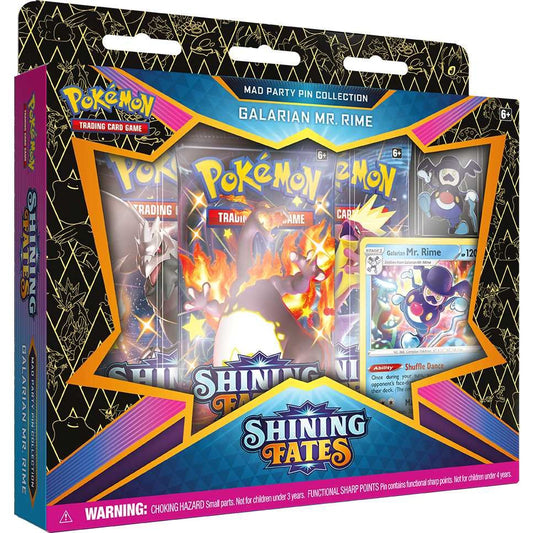 Pokémon TCG: Shining Fates Mad Party Pin Collection  Nintendo