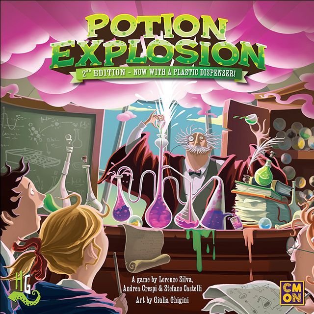 Potion Explosion (2nd Edition) Board Game Cool Mini Or Not