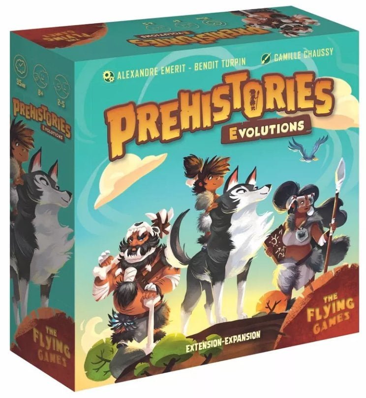 Prehistories: Evolutions Board Game The Flying Games