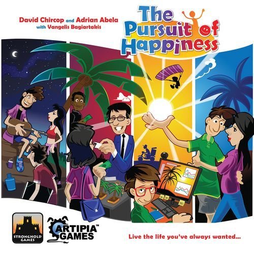 The Pursuit of Happiness Board Game Artipia Games