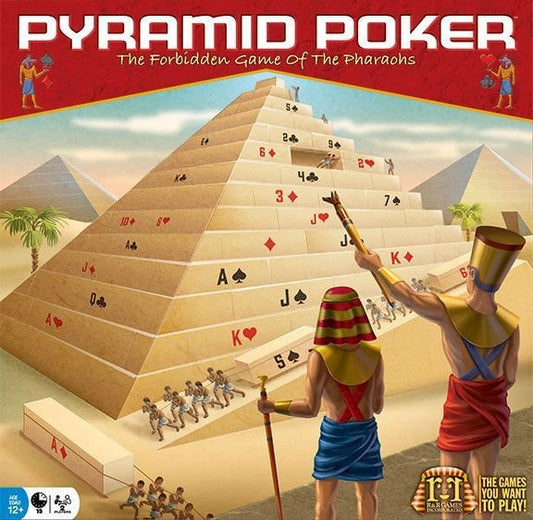 Pyramid Poker Board Game R&amp;R Games