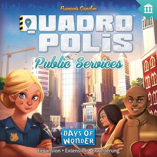 Quadropolis: Public Services Board Game Days of Wonders