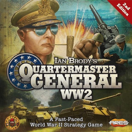 Quartermaster General WW2 Board Game Ares Games